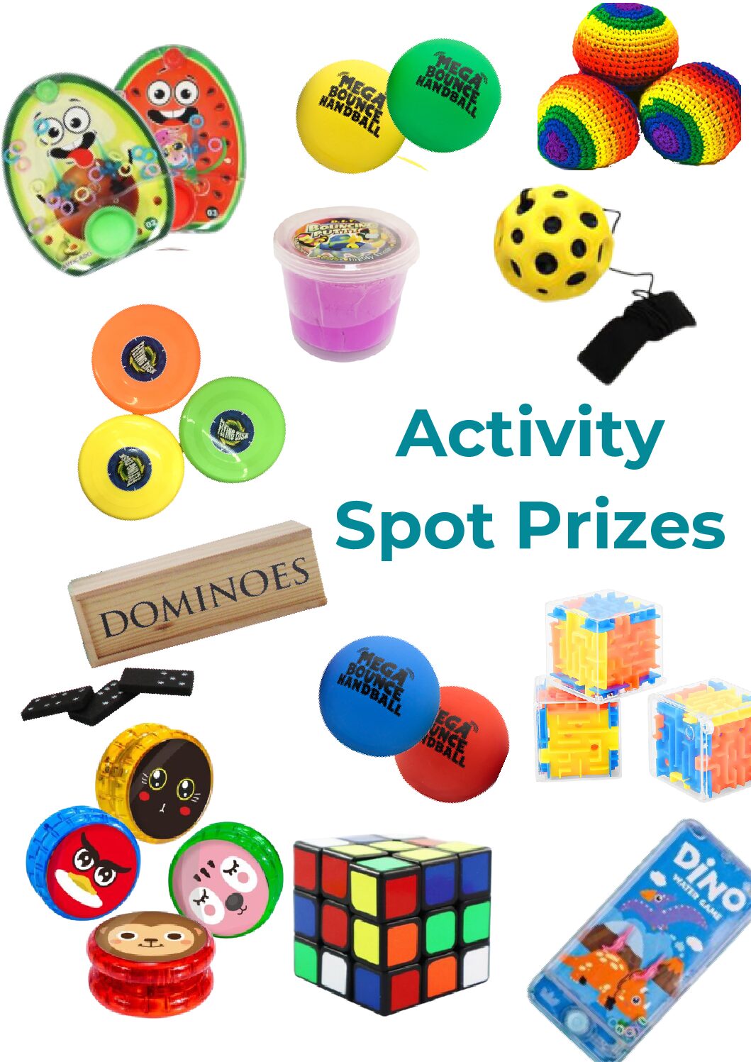 Spot Prize Pack - Activities - Contains 20 items